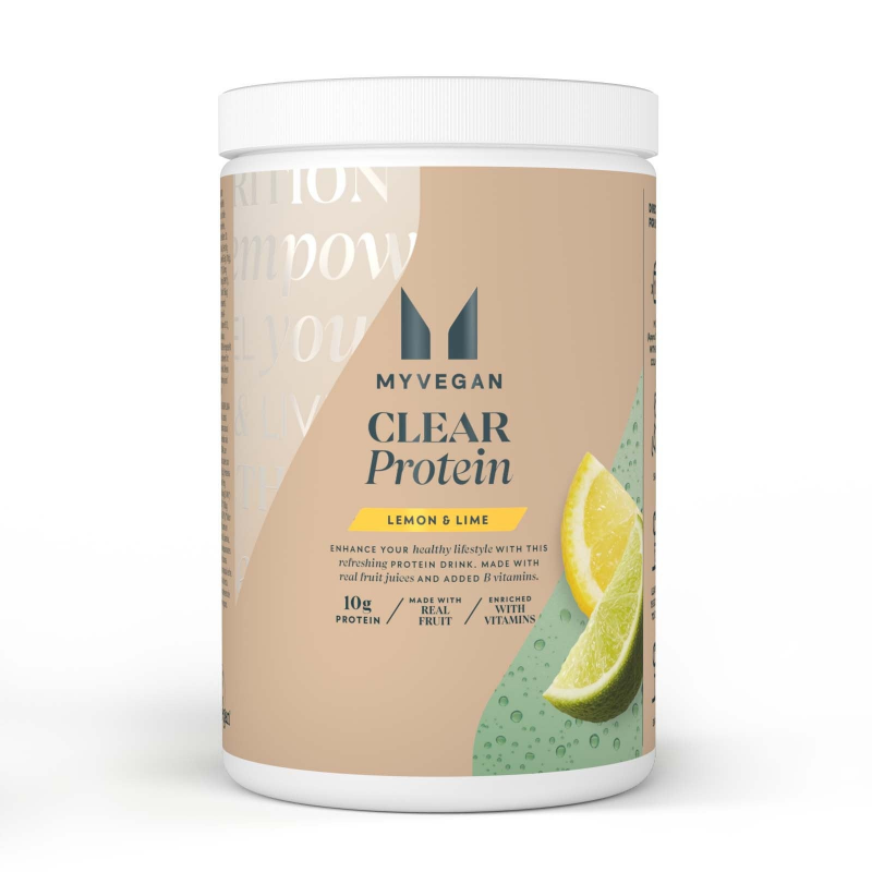 Clear Vegan Protein - 640g - Zitrone & Limette – Bild 1 von 3