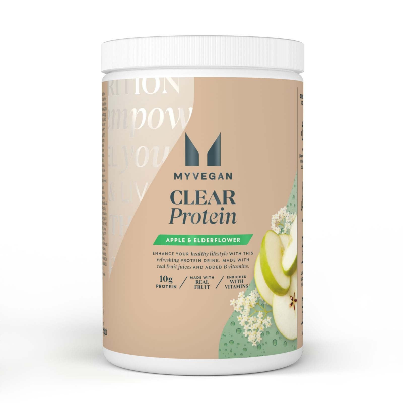 Clear Vegan Protein - 640g - Apple & Elderflower – Bild 1 von 3