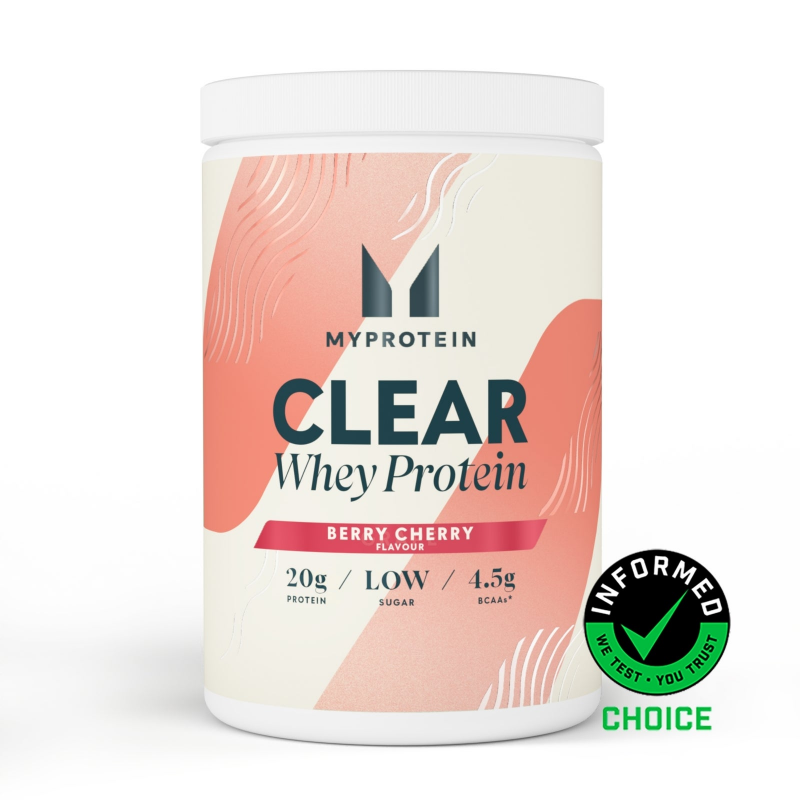 Clear Whey Isolat - 500g - 20Portionen - Berry Cherry – Bild 1 von 4
