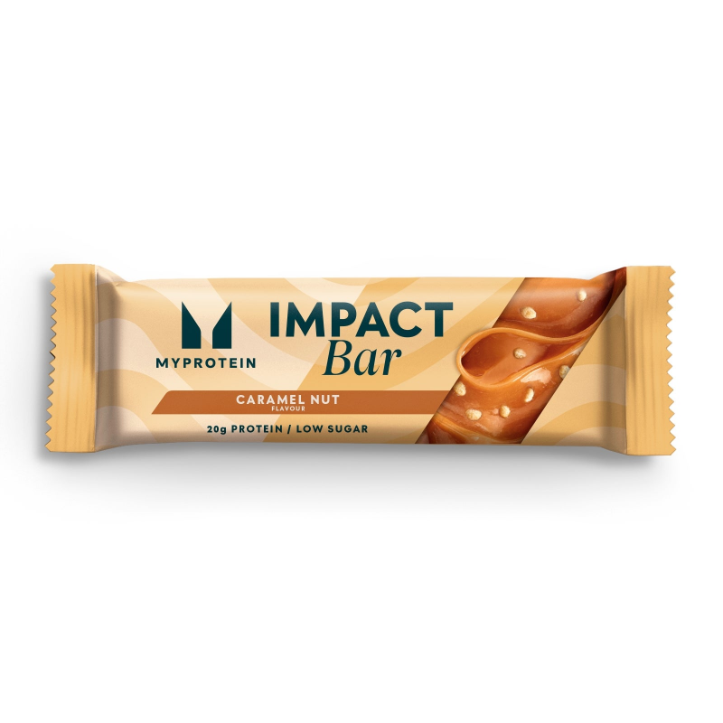 Impact Proteinriegel - 64g - Karamell Nuss – Bild 1 von 2