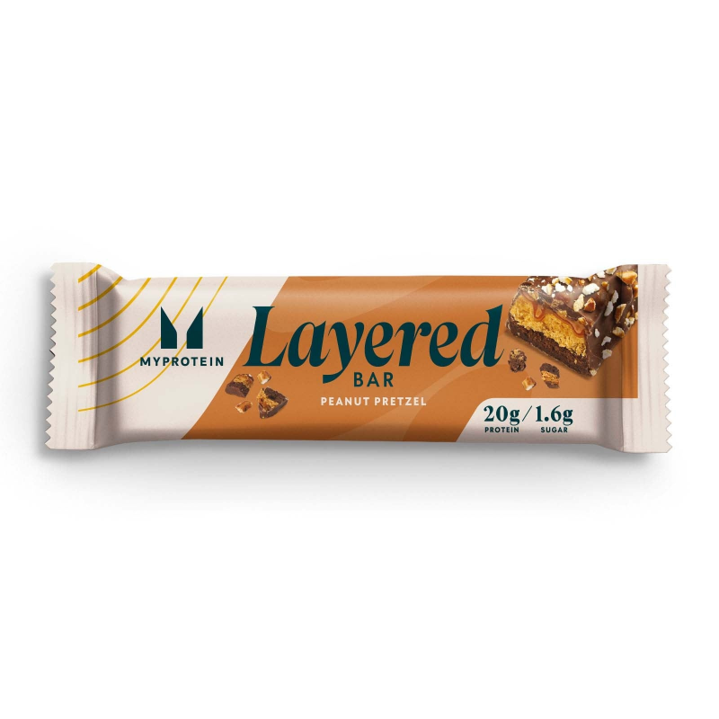 Myprotein 6-Layer Protein Bar (Sample) - Chocolate Peanut Pretzel – Bild 1 von 2