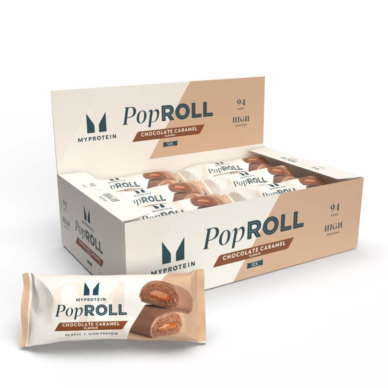 Pop Rolls - 12 x 27g - Schokolade Karamell – Bild 1 von 2
