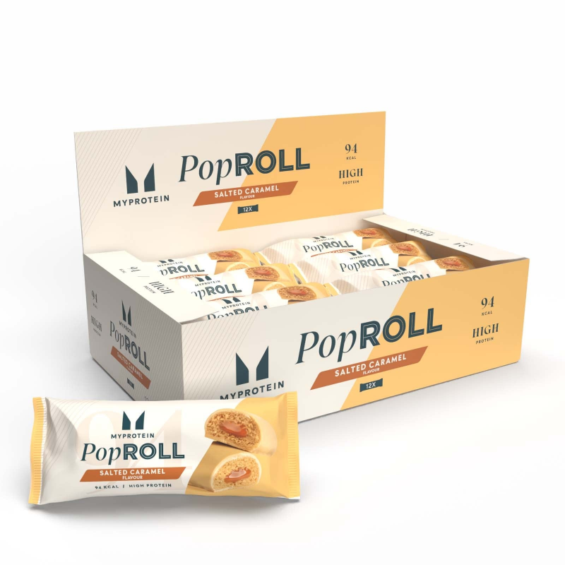 Pop Rolls - 12 x 27g - Gesalzenes Karamell – Bild 1 von 2