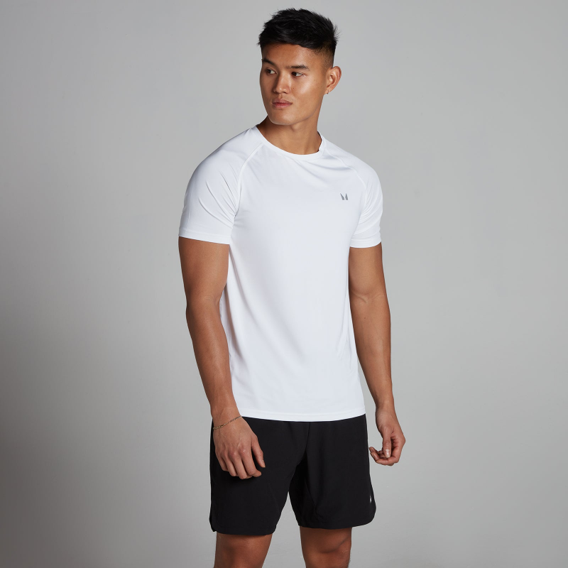 MP Herren Training Kurzarm-T-Shirt – Weiß - XXS – Bild 1 von 4