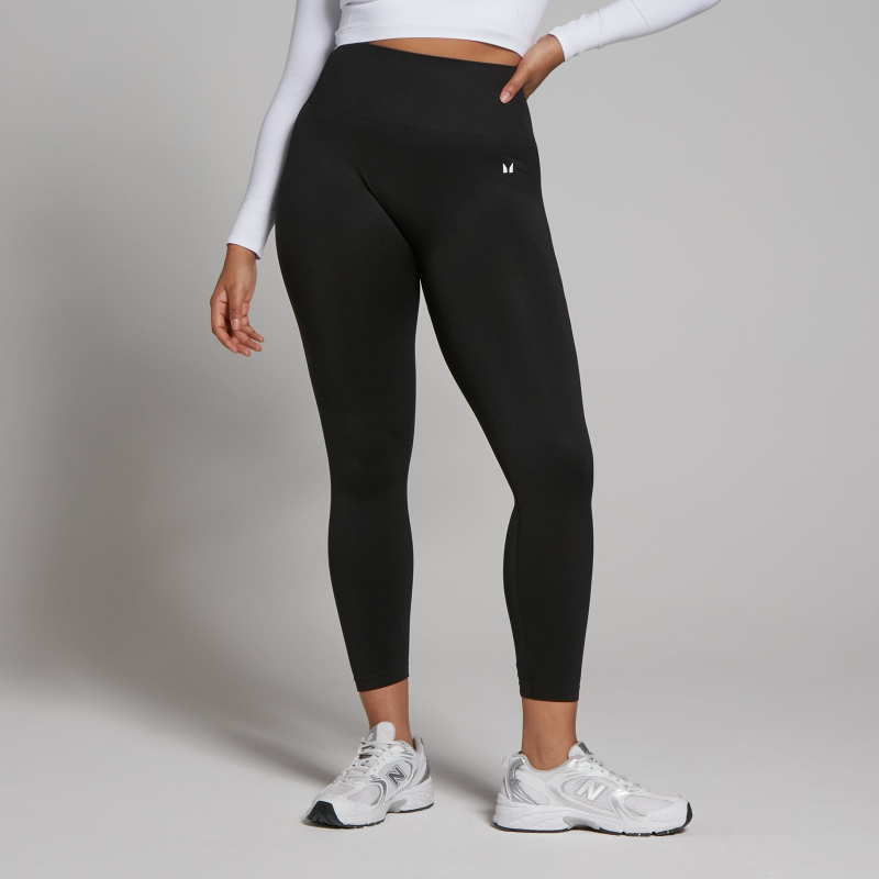 MP Damen Shape Nahtlose 7/8-Leggings — Schwarz - XXS – Bild 1 von 4