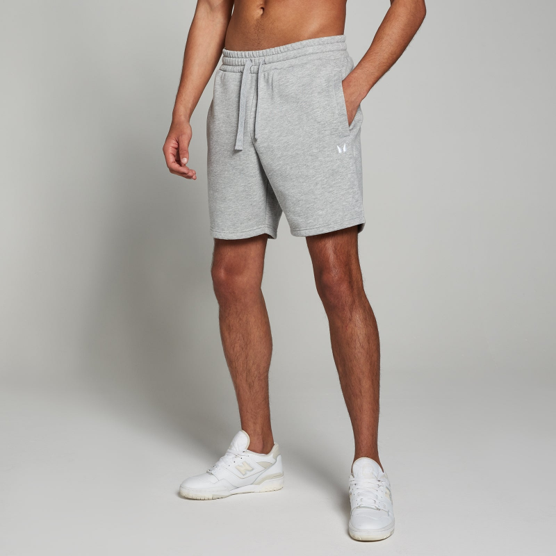MP Herren Rest Day Sweatshorts – Hellgrau - S – Bild 1 von 4