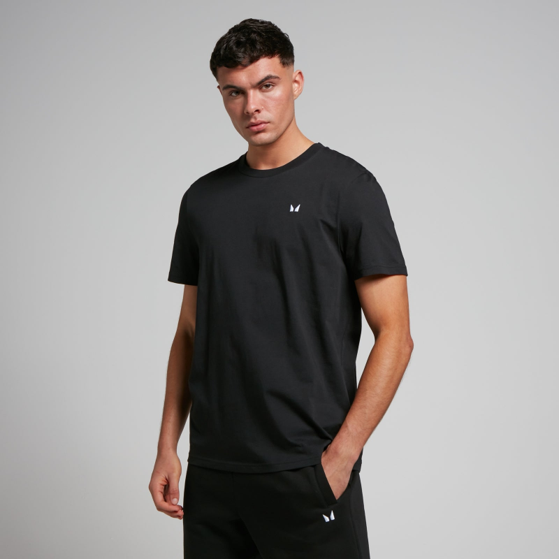 MP Herren Rest Day Kurzarm-T-Shirt – Schwarz - XXS – Bild 1 von 4