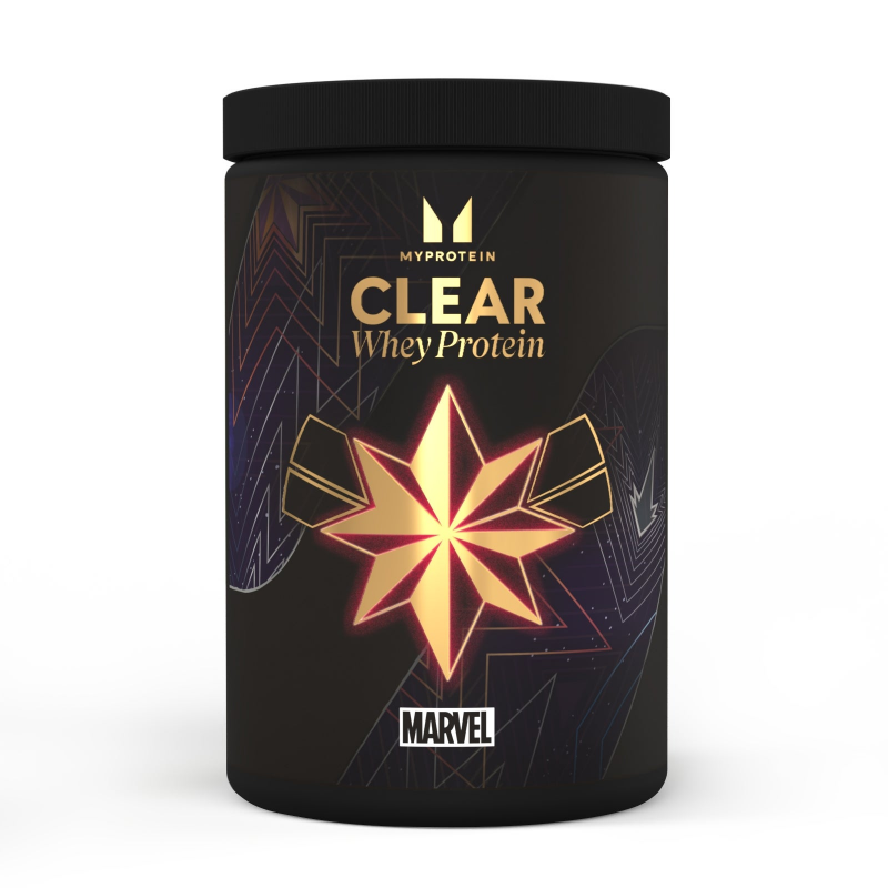 Clear Whey Protein – MARVEL - 20Portionen - Captain Marvel - Orange, Mango & Tropical – Bild 1 von 2