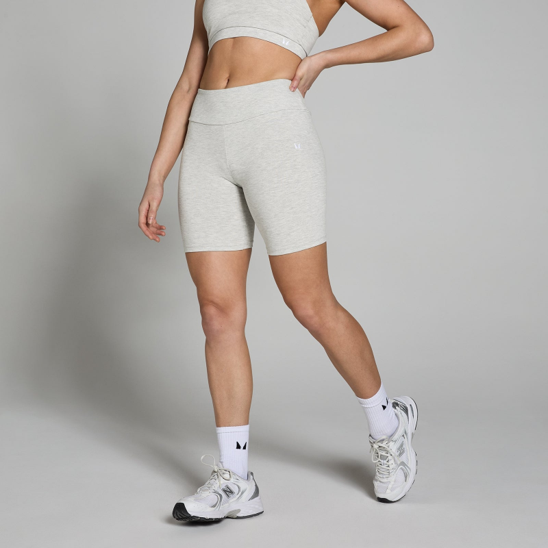 MP Damen Basics Radlerhosen – Hellgrau - M – Bild 1 von 4