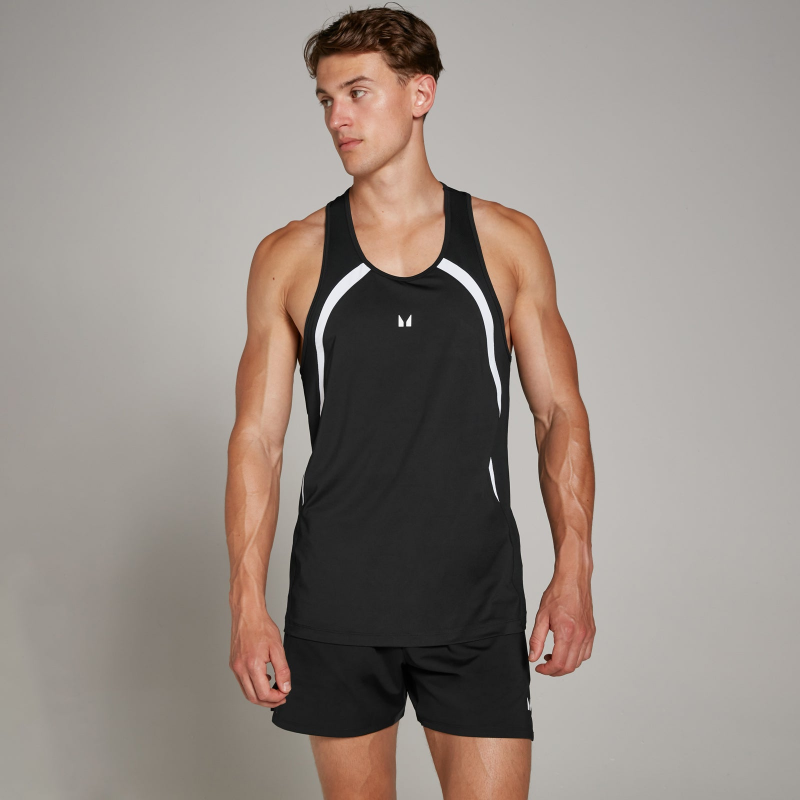 MP Herren Tempo Stringer-Top – Schwarz - XS – Bild 1 von 4