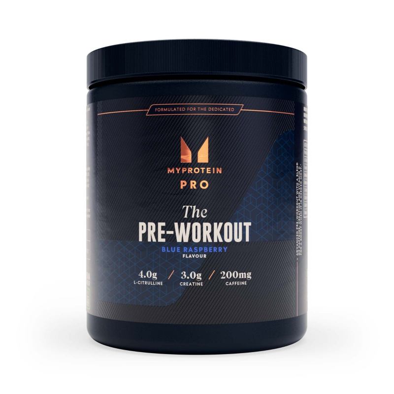 THE Pre-Workout - 30Portionen - Blaue Himbeere