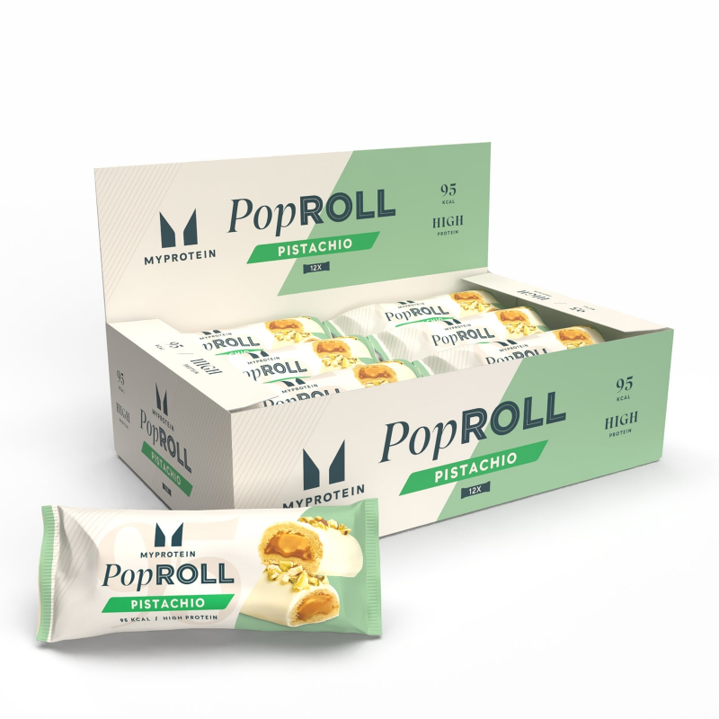 Pop Rolls - 12 x 27g - Pistazie – Bild 1 von 2