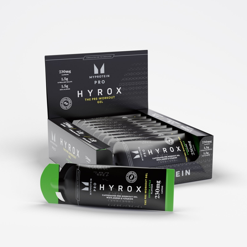 THE Pre-Workout Gel – HYROX Edition - 12 x 50g - Green Apple – Bild 1 von 2