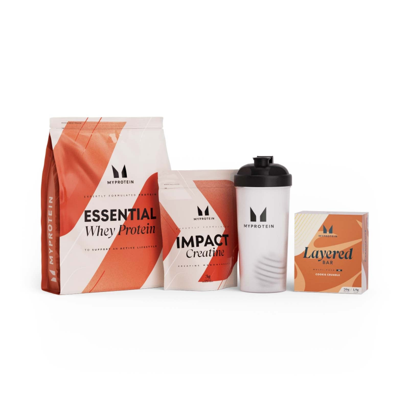 Essentials Protein-Bundle - Cookie Crumble - Unflavoured