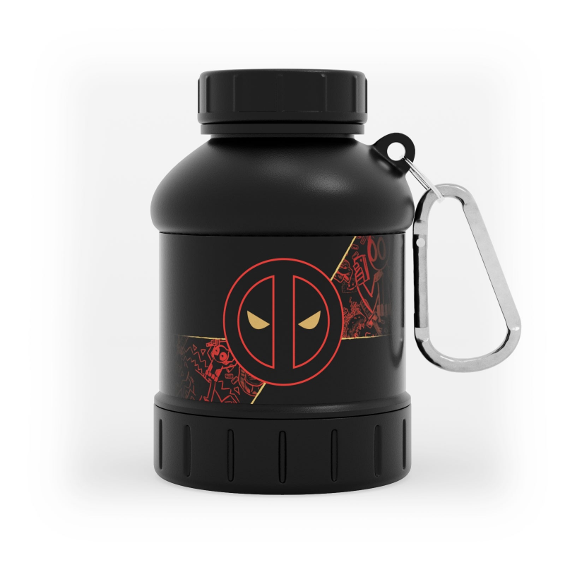 Myprotein Proteintrichter-Schlüsselanhänger – Deadpool – Schwarz
