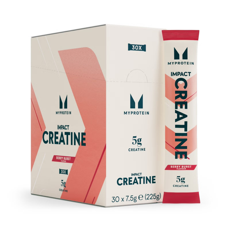 Impact Kreatin | Kreatin Sachet - 30 x 7.5g - Berry Burst – Bild 1 von 4