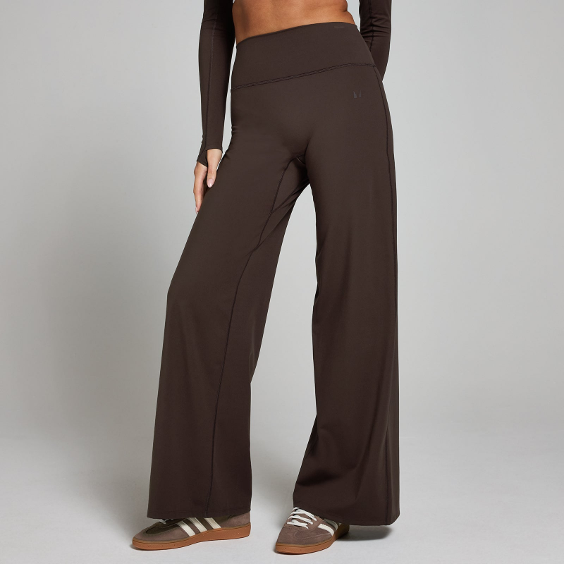 MP Damen Tempo Wide Leg Leggings - Kakao - XXL – Bild 1 von 4