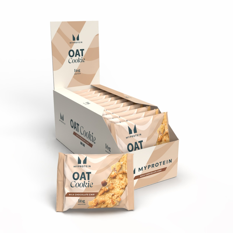 Baked Protein Cookie - 12 x 65g - Milk Chocolate Chip (Oat)