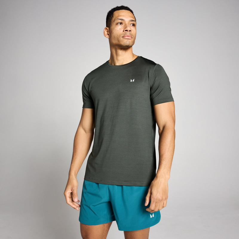 MP Men's Tempo Marl T-Shirt - Washed Black - XL – Bild 1 von 4