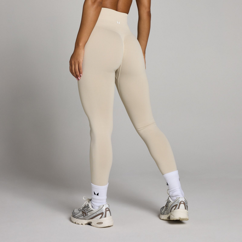 MP Damen Tempo Nahtlos Leggings - Wüstensand - M – Bild 1 von 4