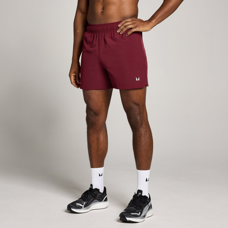 MP Herren Training 5 Woven Shorts - Dunkelrot - S – Bild 1 von 4