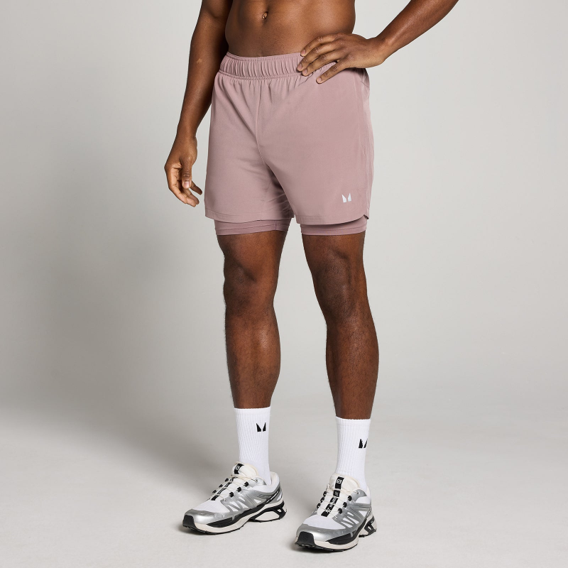 MP Herren Training 5 2-in-1 Shorts - Mauve - S – Bild 1 von 4