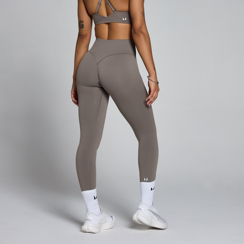 MP Damen Tempo Hybrid Seamless Leggings – Aschgrau - XL – Bild 1 von 4