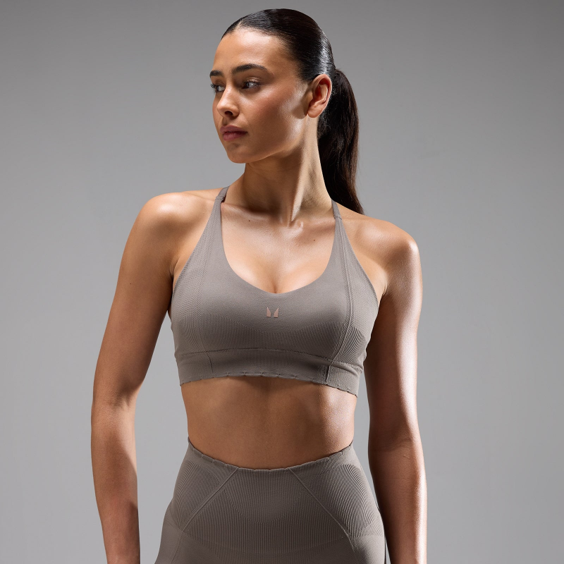 MP Damen Tempo Ultra Seamless Sport-BH – Dark Truffle - XS – Bild 1 von 4