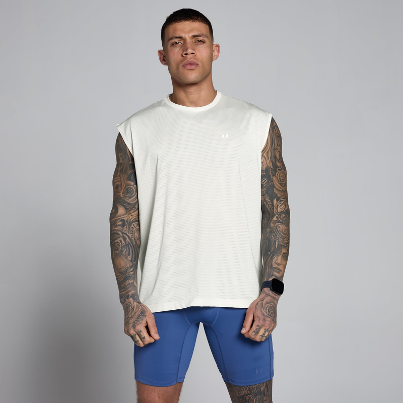 MP Herren Hybrid Oversized Mesh-Tank – Mist - XXL – Bild 1 von 4
