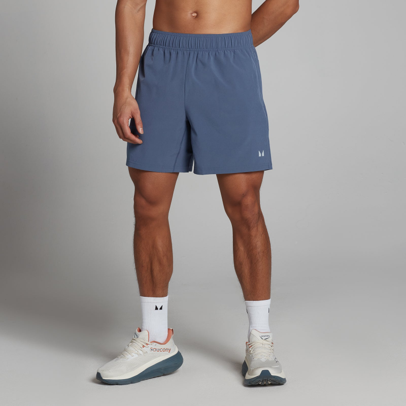 MP Herren Trainings-Webstoff-Shorts 18 cm – Anthrazitblau - S – Bild 1 von 4