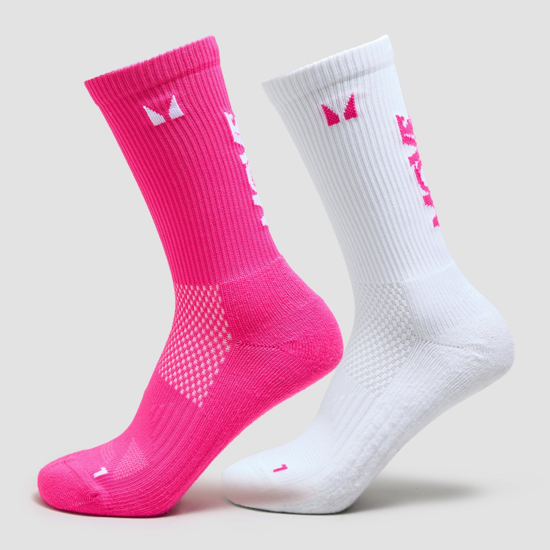MP Move Club Laufsocken (2er-Pack) - Bonbon Rosa - UK 6-8 – Bild 1 von 4