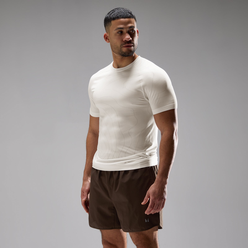 MP Herren Velocity Ultra Seamless T-Shirt - Off White - XS – Bild 1 von 4