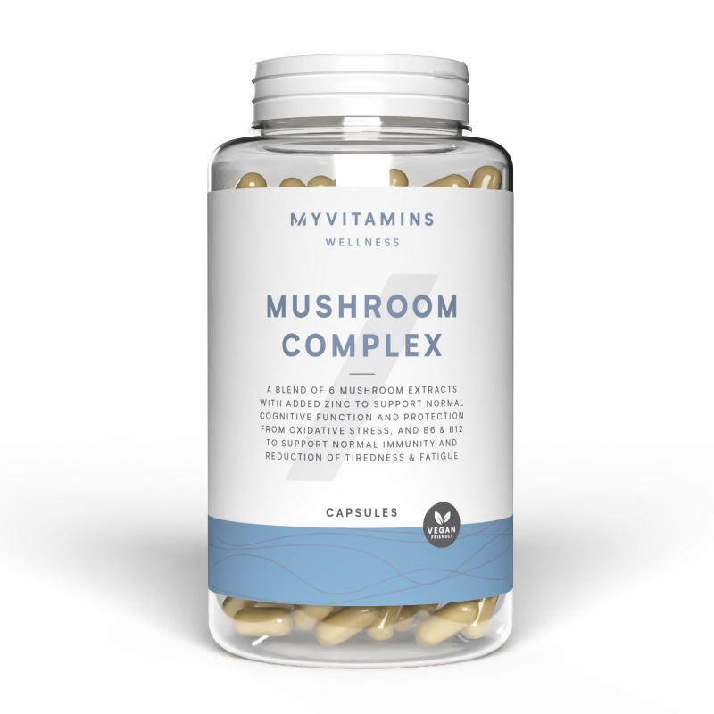 6 In 1 Pilzkomplex-Kapseln - 60CAPSULES, 30Portionen