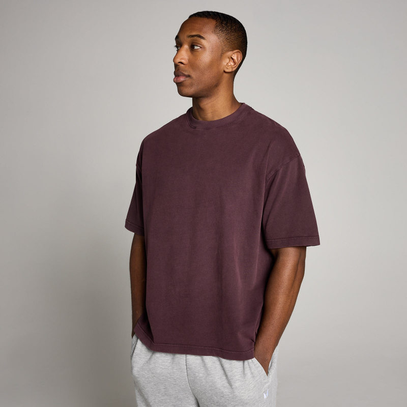 MP Herren Washed Oversized Baumwoll-T-Shirt - Karamell - XS – Bild 1 von 4