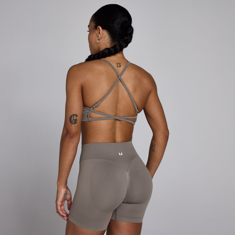 MP Women's Lift Seamless Strappy Bra - Dark Truffle - XS – Bild 1 von 4