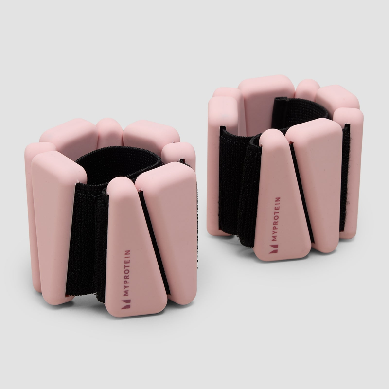 Myprotein Silikon-Knöchel-/Handgelenkgewichte mit Tasche (1 lbs) - Blush – Bild 1 von 4