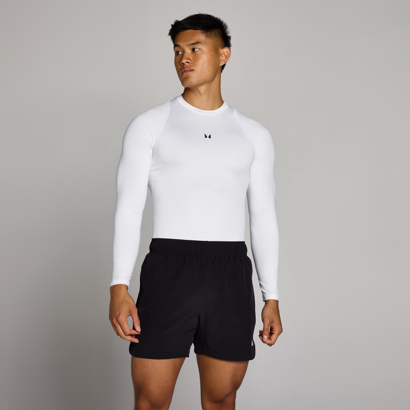 MP Herren Training Langarm Baselayer - Weiß - L – Bild 1 von 4