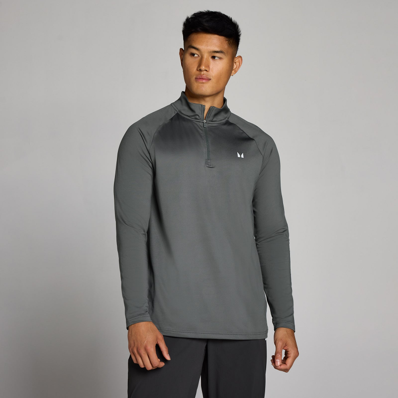 MP Herren Training 1/4 Zip - Dunkelgrau - M – Bild 1 von 4