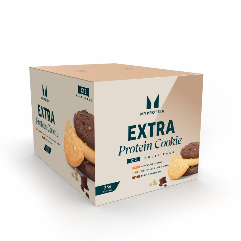 Protein Cookie - 12cookies - Chocolate, Variety
