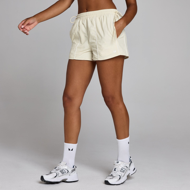 MP Damen Tempo Contrast Tie Woven Shorts - Wüstensand - XS – Bild 1 von 4
