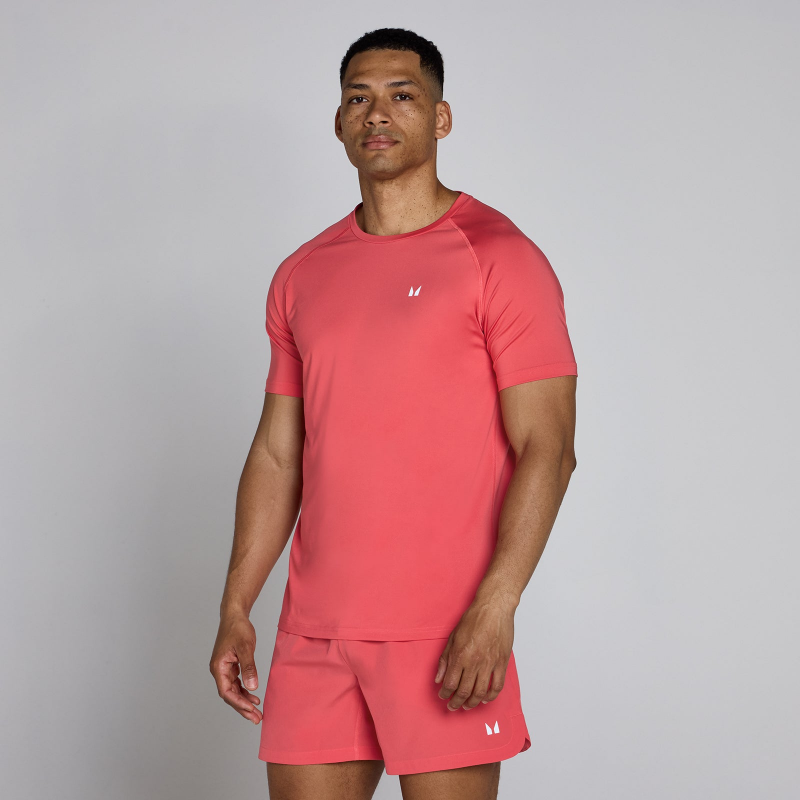 MP Herren Training Kurzarm-T-Shirt – Karminrot - XS – Bild 1 von 4