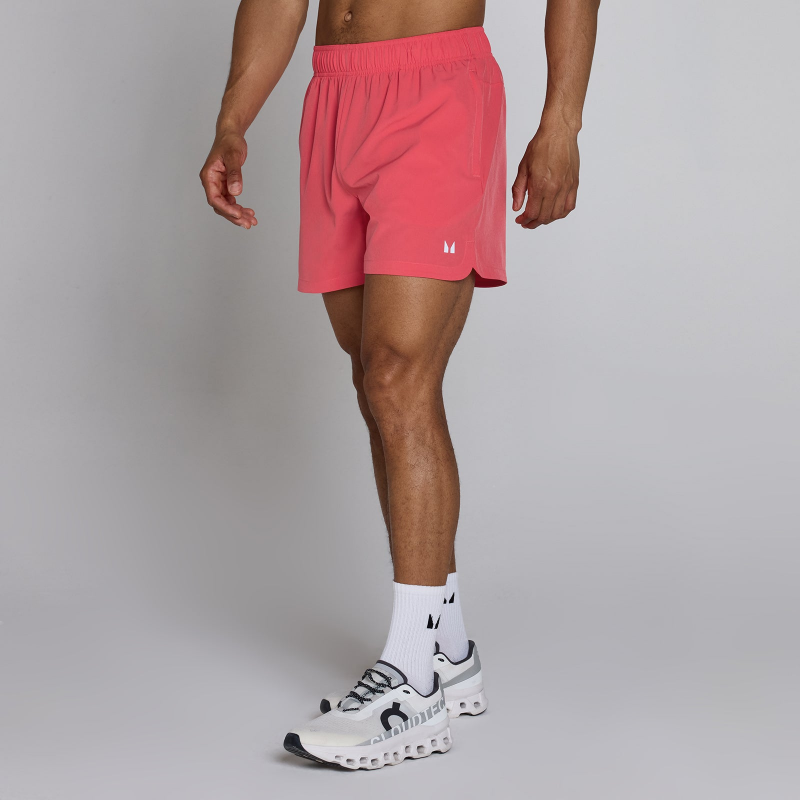 MP Herren Training Gewebte Shorts 5 - Court Red - XS – Bild 1 von 4