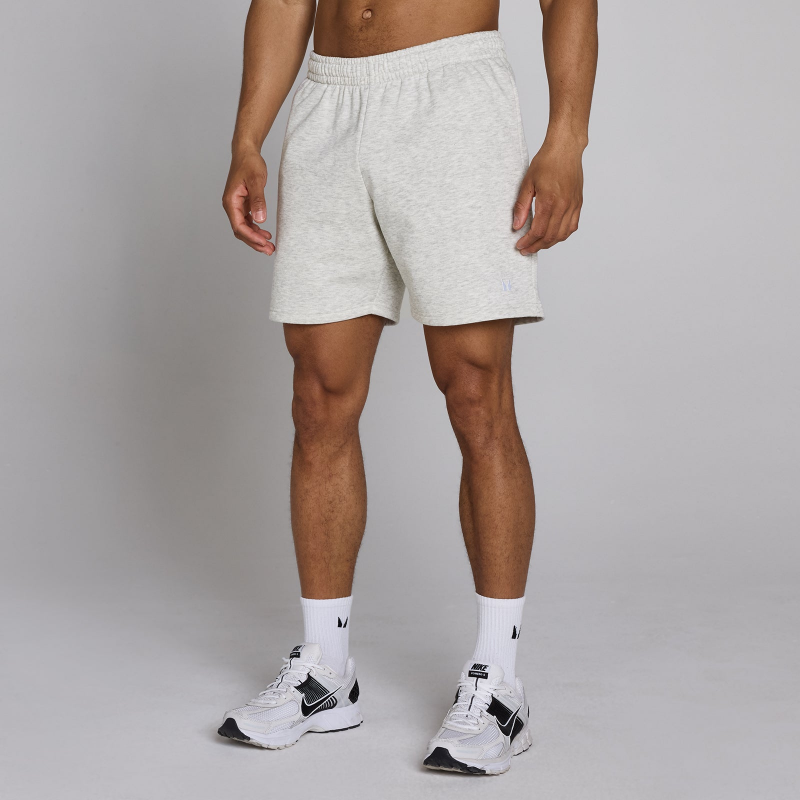 MP Men's Rest Day 7 Sweat Short - Light Grey Marl - XS – Bild 1 von 4