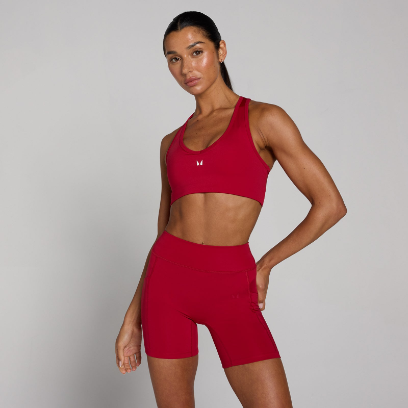 MP Damen Trainings-Sport-BH im Racerback-Design – Hero Red - XS – Bild 1 von 4