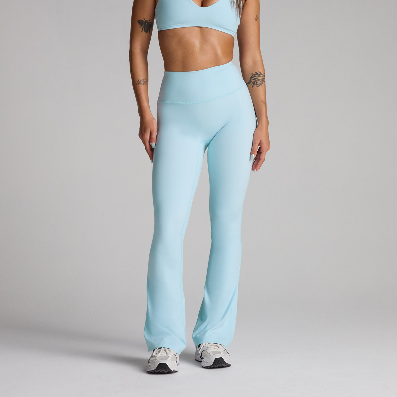 MP Damen Tempo Flared Leggings - Himmelblau - M – Bild 1 von 4