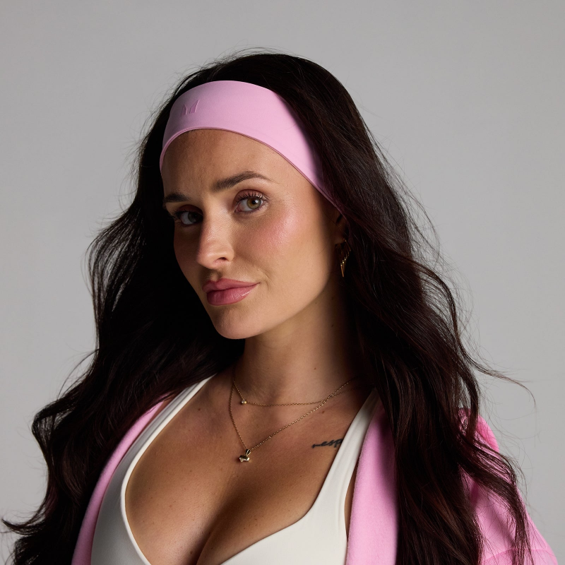MP Tempo Slim Stirnband – Cosmo Pink – Bild 1 von 2