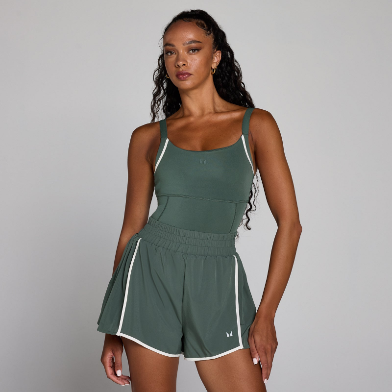 MP Damen Velocity Contrast Pleated All In One – Wolkengrün - XS – Bild 1 von 4