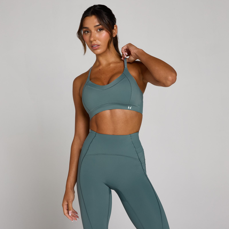 MP Damen Tempo Ultra Racerback Sport-BH - Future Blue - XS – Bild 1 von 4