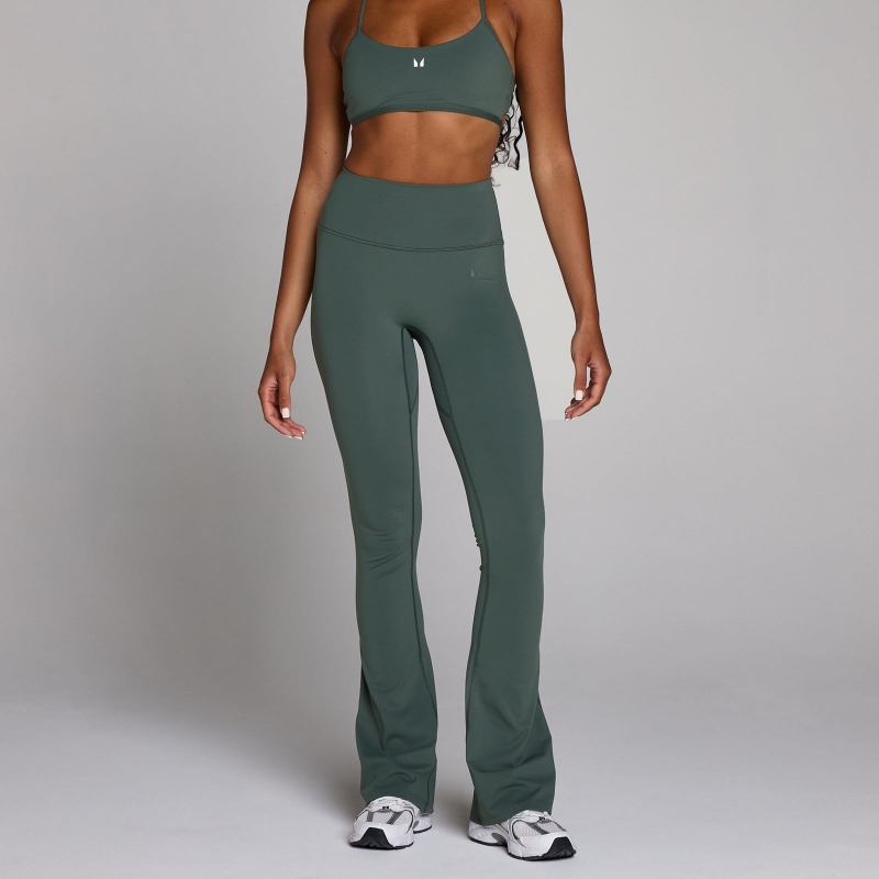 MP Damen Tempo Flared Leggings – Wolkengrün - XS – Bild 1 von 4