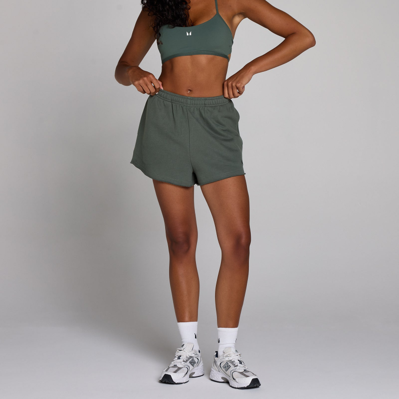 MP Damen Lifestyle-Sweatshorts – Wolkengrün - XXL – Bild 1 von 4